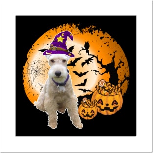 Happy Halloween Lakeland Terrier Dogs Halloween Gift Posters and Art